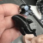 【3Dプリンター×レジン】シャチのピアス（イヤリング）を作ってみた！ハンドメイドで作る本格アクセサリー　