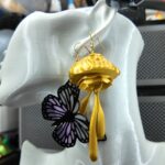 【3Dプリンター作品】人の置物？いいえ、イヤリングディスプレイです💎アクセサリー撮影にぴったり！