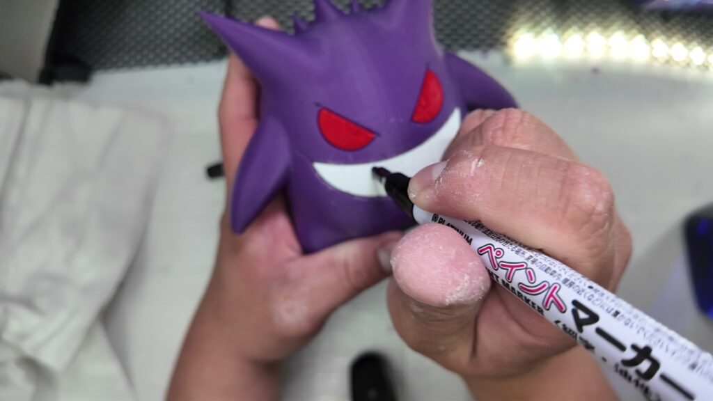 3Dプリンターで印刷するゲンガー